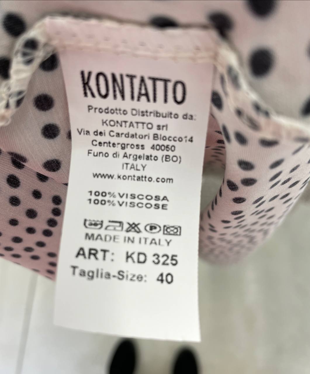Итальянская одежда, бренд Kontatto, арт. 73217659