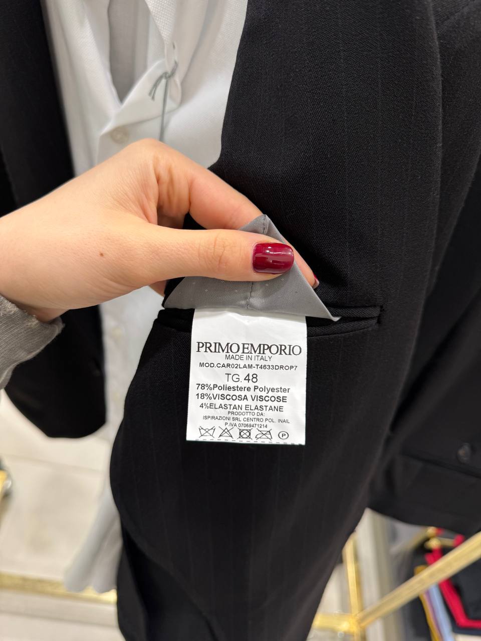 Итальянская одежда, бренд Primo Emporio, арт. 73498310