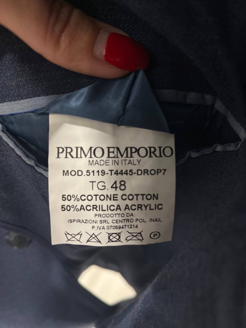Итальянская одежда, бренд Primo Emporio, арт. 73574620