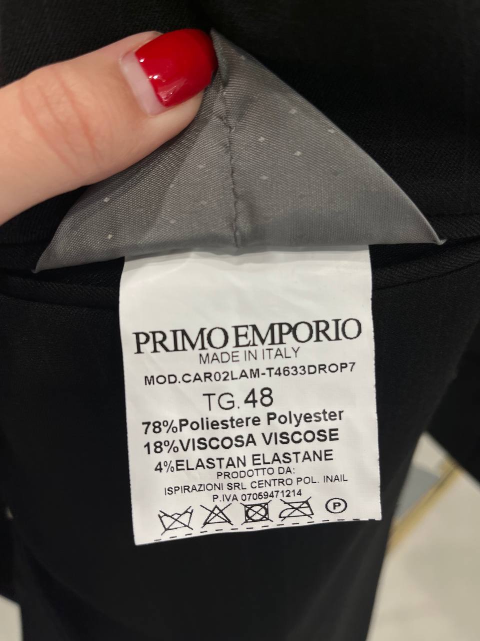 Итальянская одежда, бренд Primo Emporio, арт. 73577475