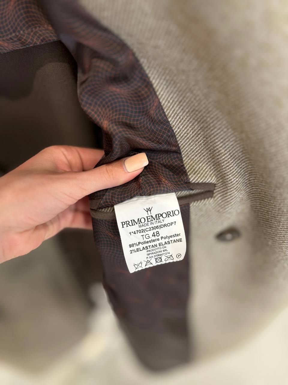 Итальянская одежда, бренд Primo Emporio, арт. 73872618