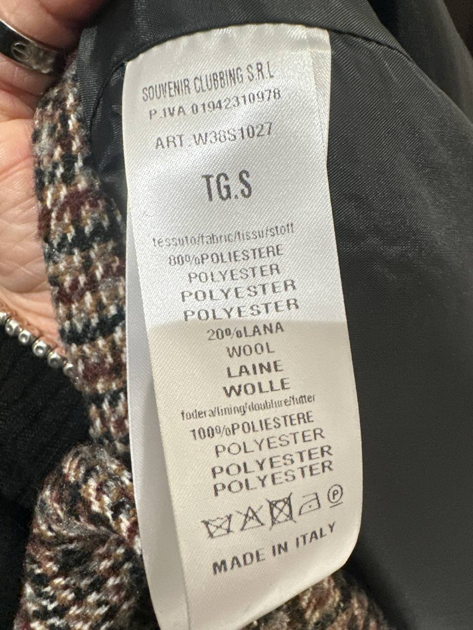 Итальянская одежда, бренд Souvenir, арт. 73973382