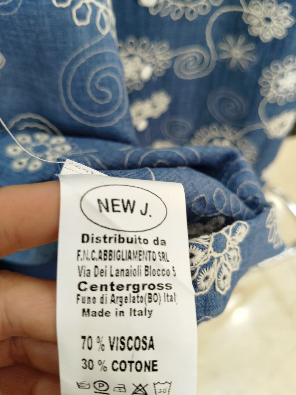 Итальянская одежда, бренд New J, арт. 74269942