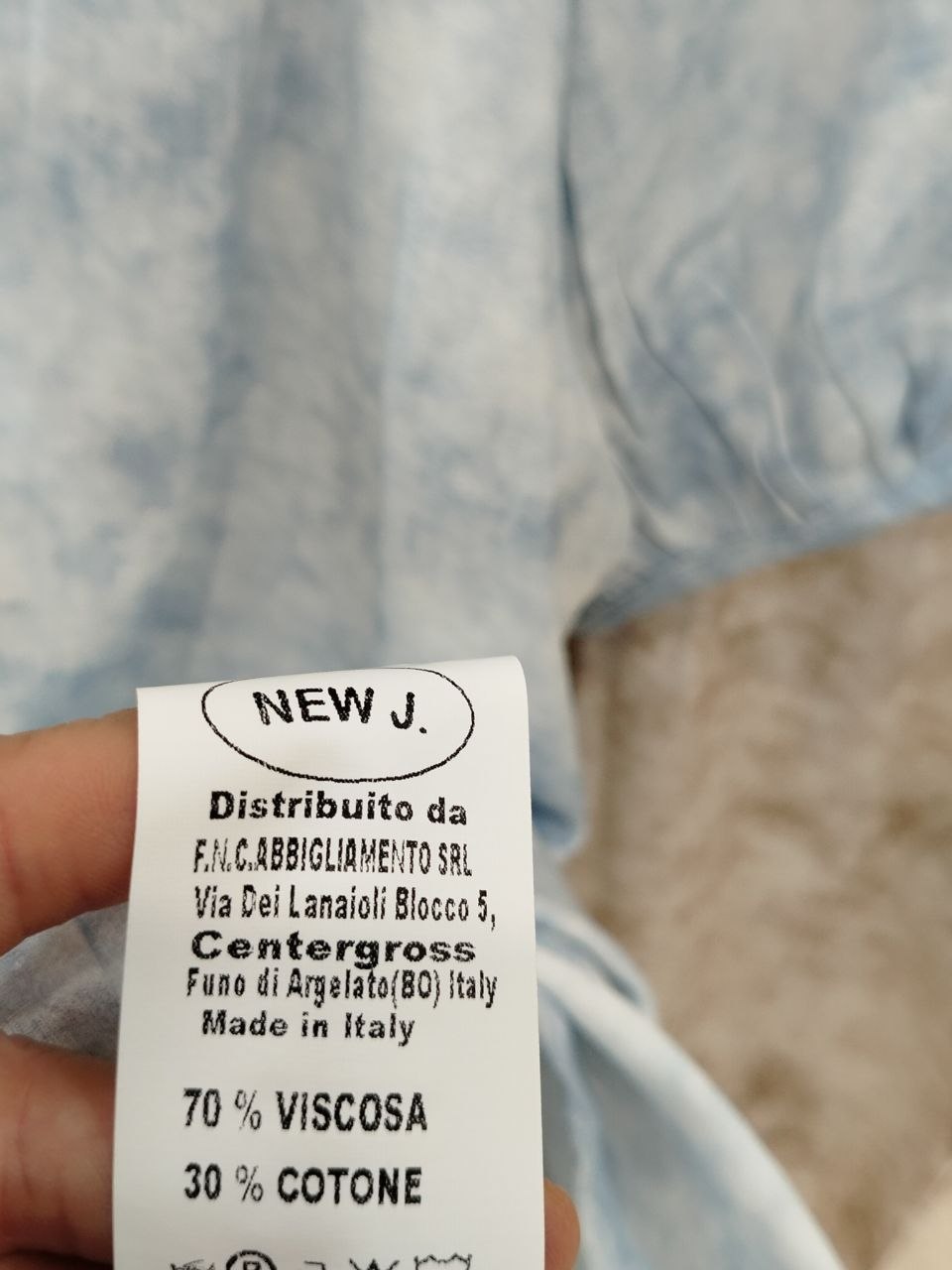 Итальянская одежда, бренд New J, арт. 74276423