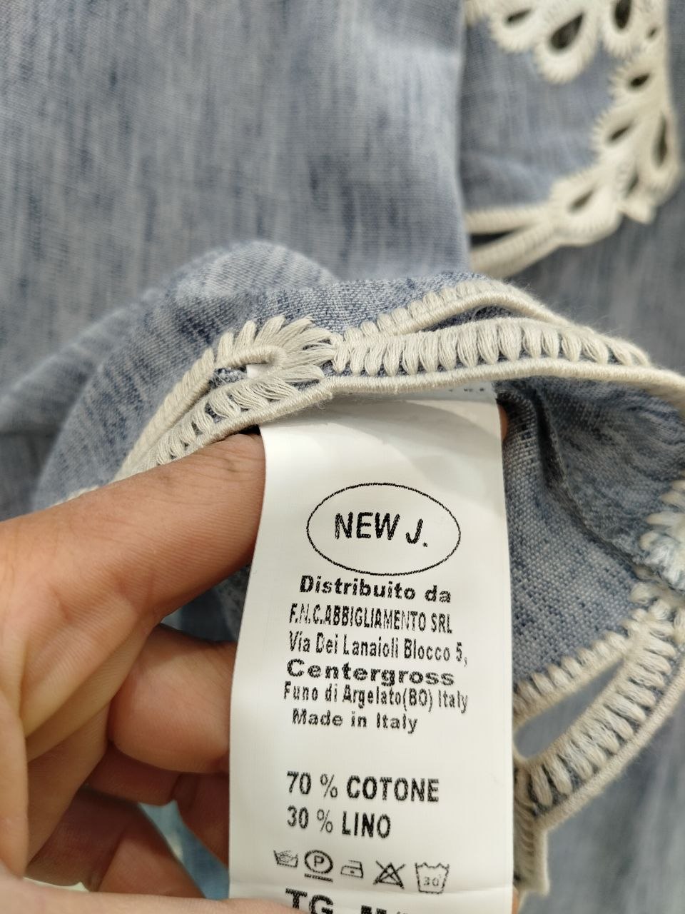 Итальянская одежда, бренд New J, арт. 74242000