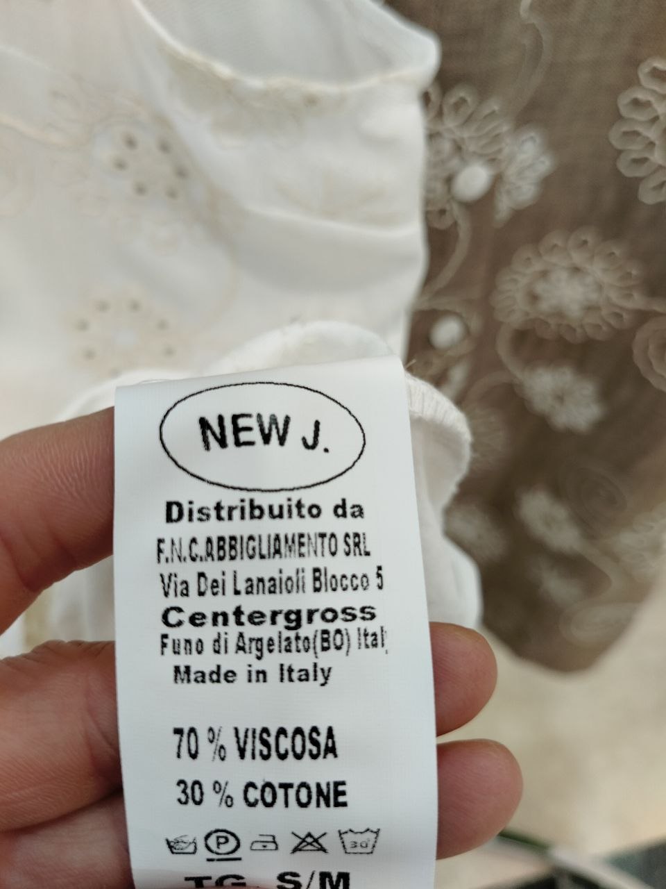 Итальянская одежда, бренд New J, арт. 74242115