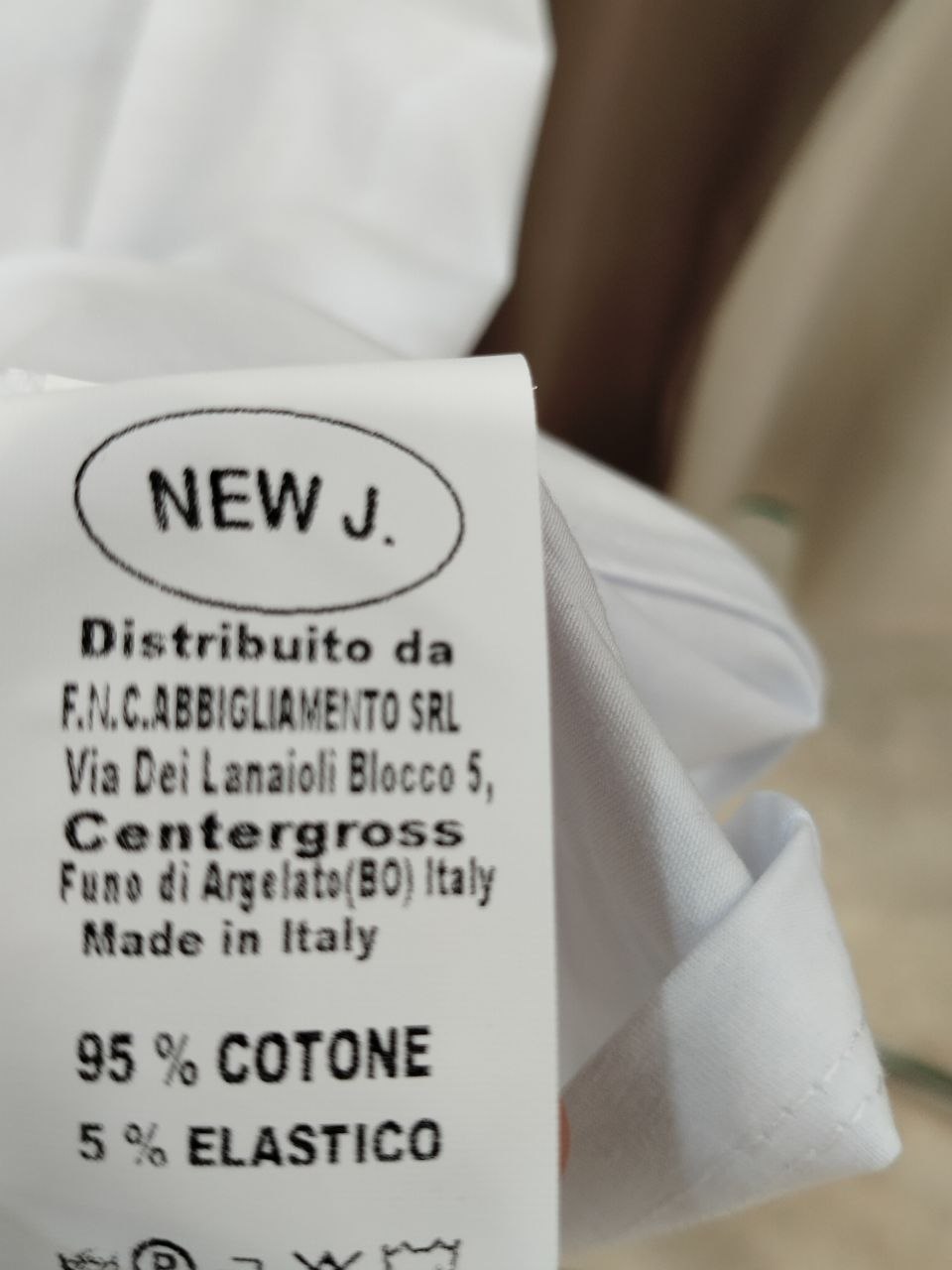 Итальянская одежда, бренд New J, арт. 74284104