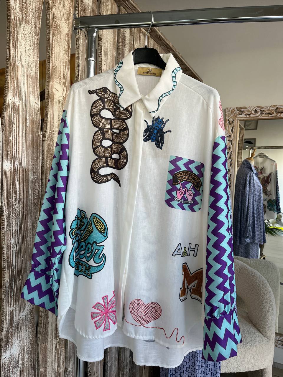 Итальянская одежда, бренд Norah&Olivia, арт. 74317826