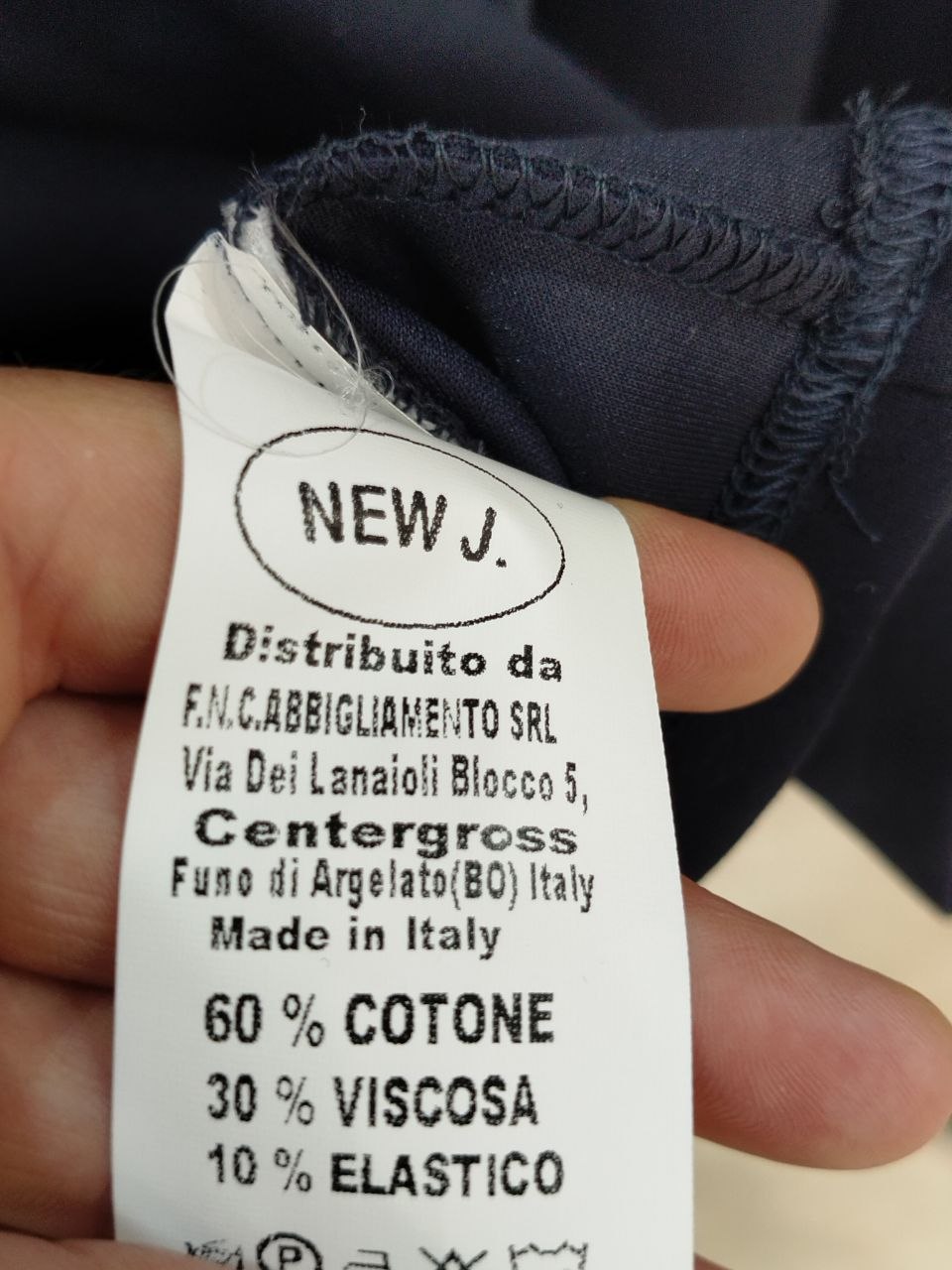 Итальянская одежда, бренд New J, арт. 74334377