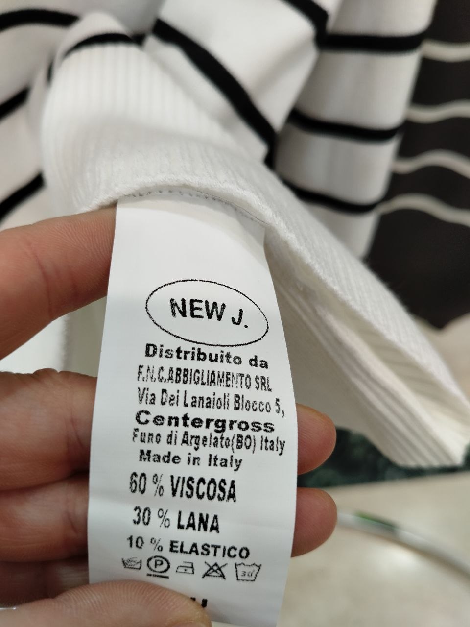 Итальянская одежда, бренд New J, арт. 74344909