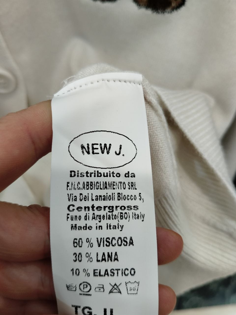 Итальянская одежда, бренд New J, арт. 74344979
