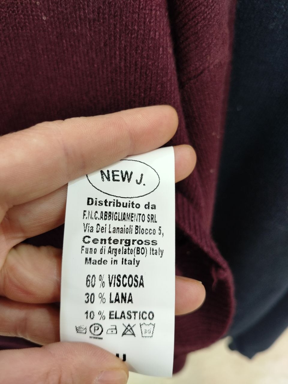 Итальянская одежда, бренд New J, арт. 74373435