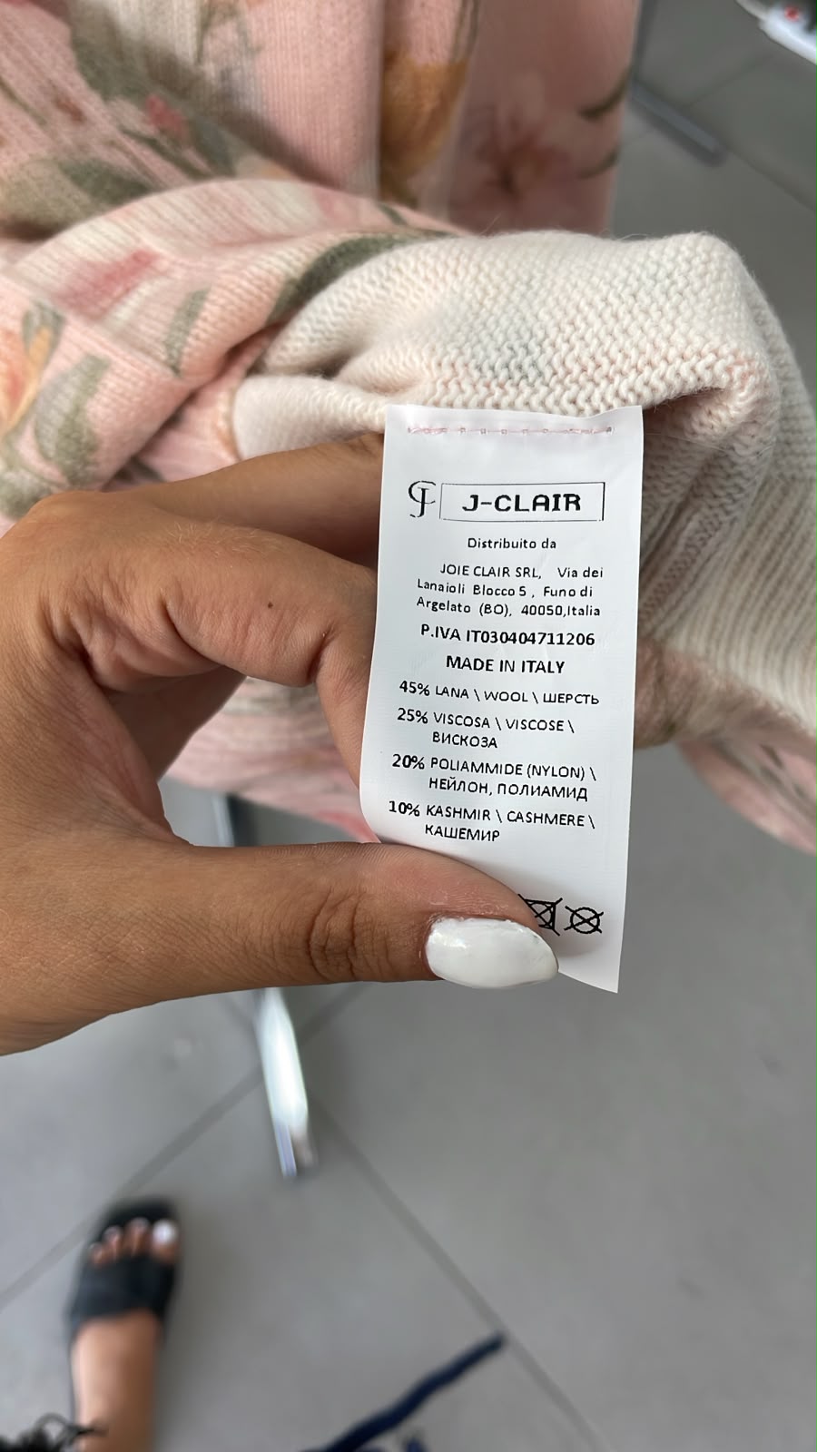 Итальянская одежда, бренд Joie Clair (J-Clair), арт. 74372147