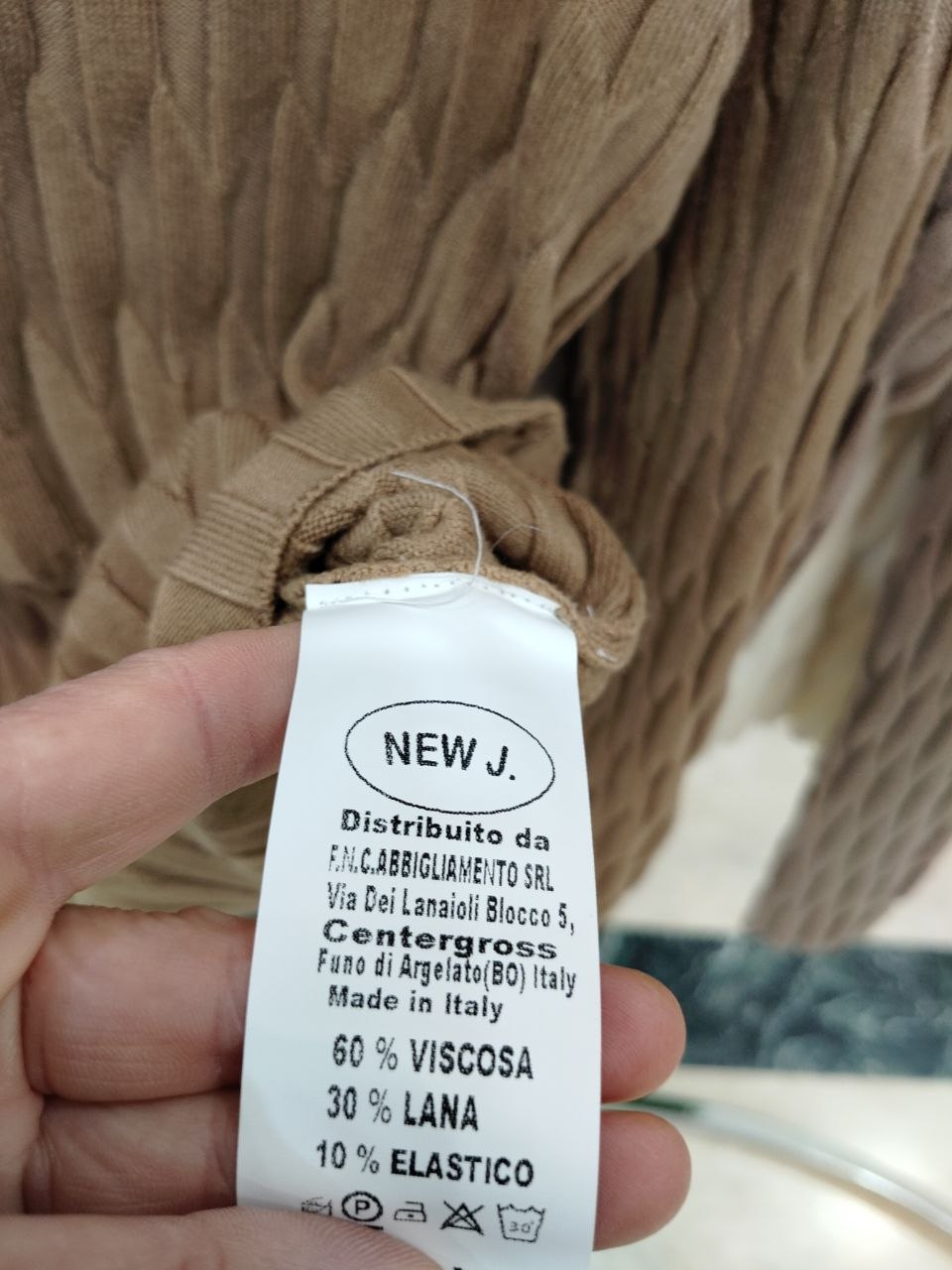 Итальянская одежда, бренд New J, арт. 74382189