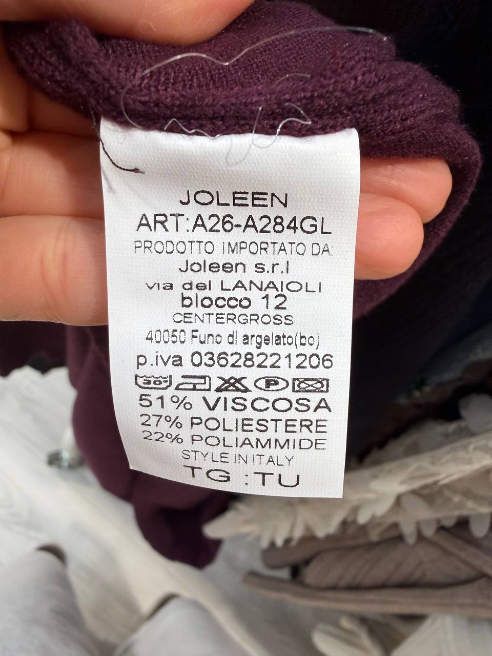Итальянская одежда, бренд Joleen, арт. 74386315
